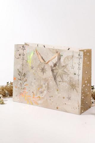 Metallic Foil Gift Bag Large