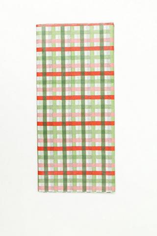 Checkered Tissue Paper