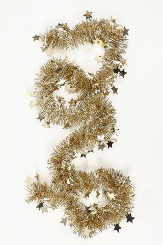 Starry Tinsel Garland, 60cm