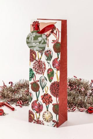 Colab Deerly Studio Festive Wine Gift Bag