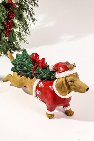 Sausage Dog Led Statue, 19x33cm