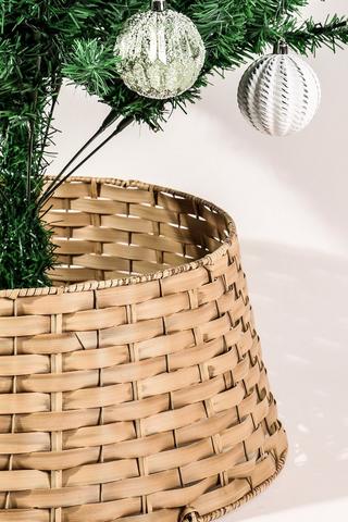 Woven Tree Skirt, 65x23cm