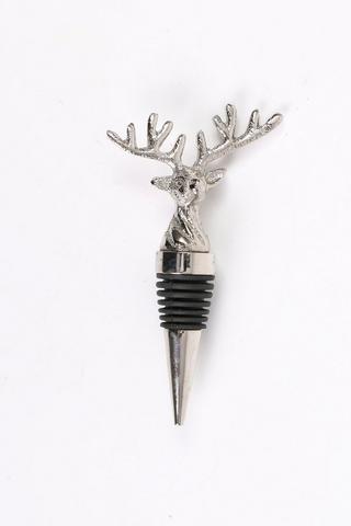 Reindeer Metal Wine Stopper
