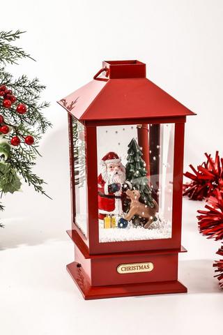 Santa Festive Music Box, 17x39cm