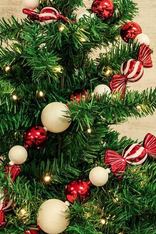Candy Ball Garland, 1,2m