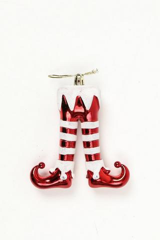 Elf Legs Hanging Decor, 10x11cm