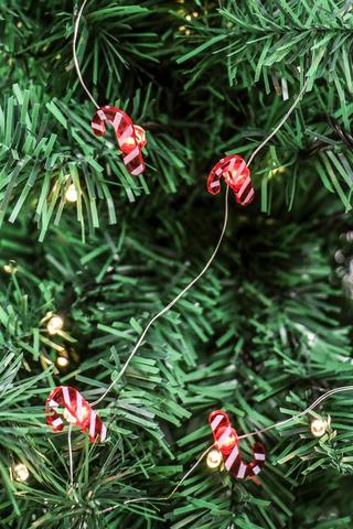 Candy Cane String Lights, 1,5m