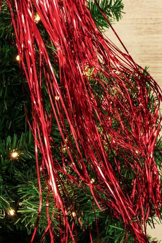 Tinsel Drop Garland, 50cm