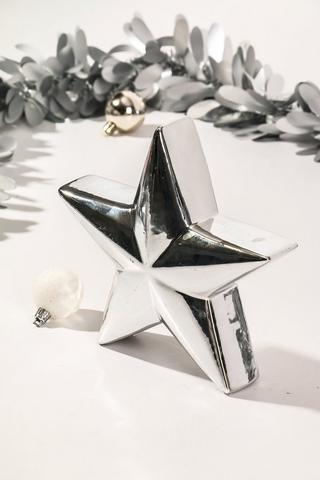 Silver Star Statue, 20cm