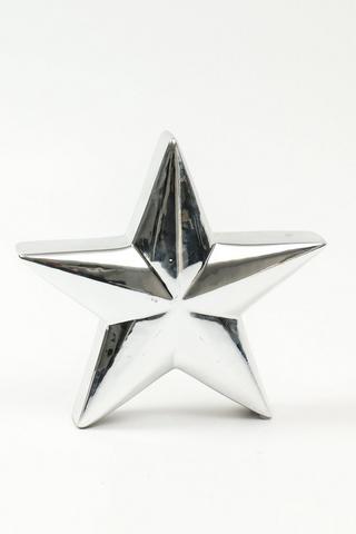 Silver Star Statue, 20cm