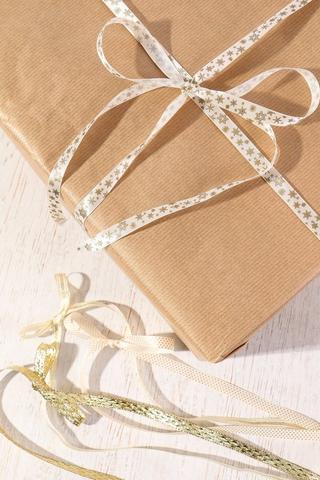 4 Pack Metallic Ribbon Set