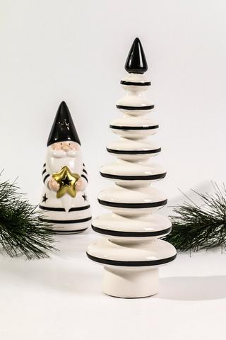 Urban Stacked Festive Tree, 11x30cm