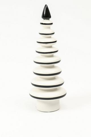 Urban Stacked Festive Tree, 11x30cm