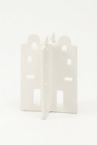 Ceramic Gift House Statue, 13x18cm