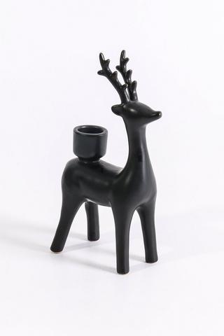 Urban Reindeer Candle Holder, 11x21cm