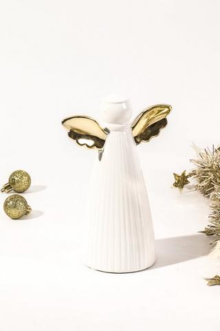 Ceramic Angel Statue, 6x8cm