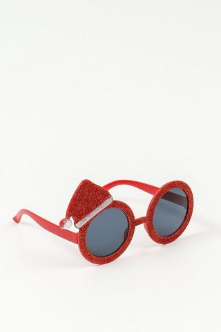 Santa Novelty Glasses, 17x10cm