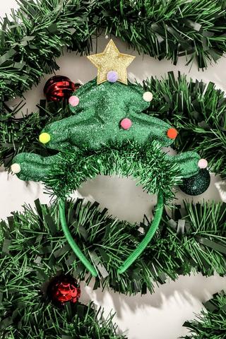 Christmas Tree Head Band, 25cm