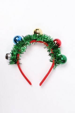 Disco Bauble Head Band, 20cm