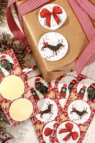 18 Pack Besties Gift Stickers