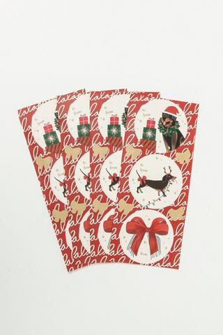 18 Pack Besties Gift Stickers