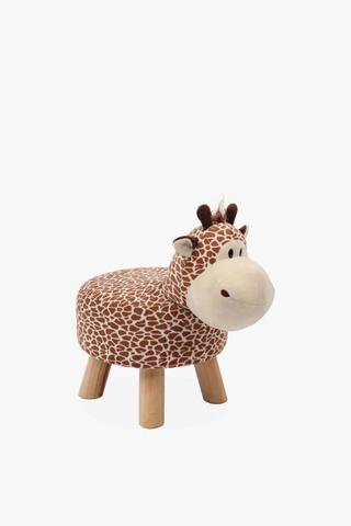 Giraffe Plush Stool