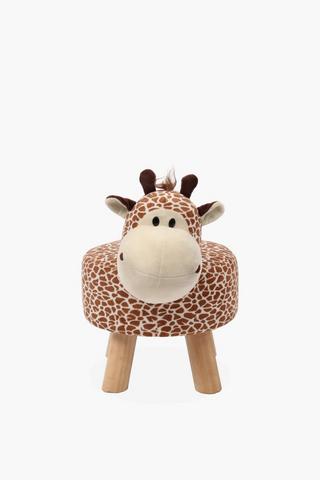 Giraffe Plush Stool