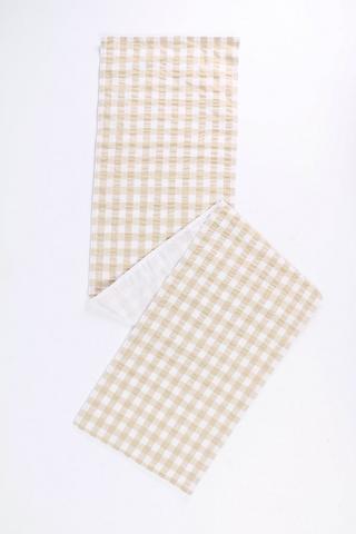 Festive Check Table Runner