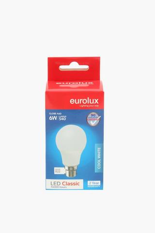 Eurolux 6w Led Classic, B22