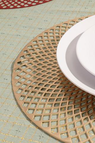 Pvc Metallic Placemat