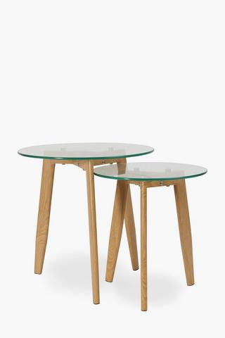 Wishbone Nested Side Tables