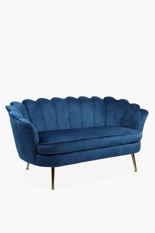 Scalloped Love Seat