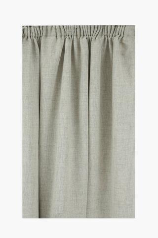 Athens Textured Woven Taped Curtain, 218x230cm