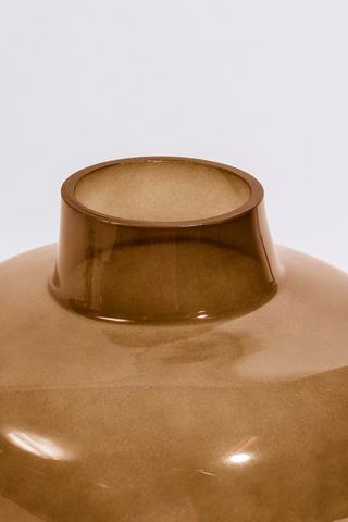 Corozal Glass Vase, 25x38cm
