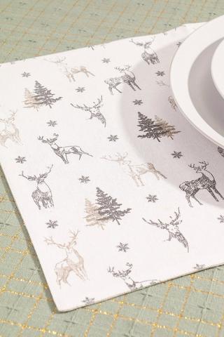 Reindeer Printed Placemat