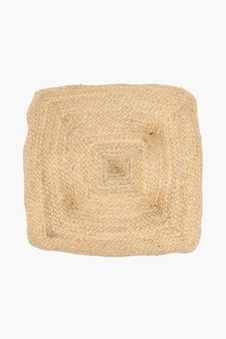 Plain Jute Chair Pad, 50x50cm