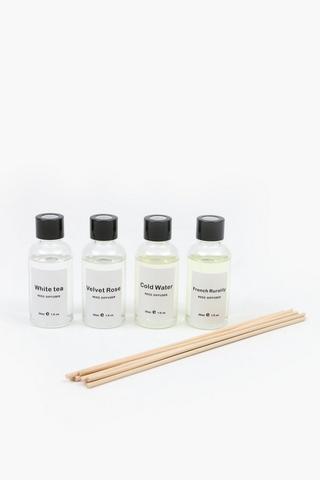 4 Pack Diffuser Gift Set, 30ml