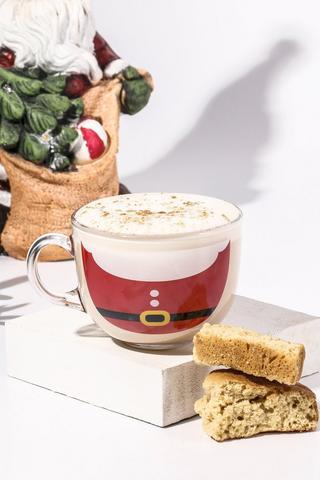 Festive Glass Mug