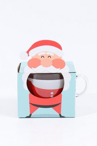 Festive Glass Mug