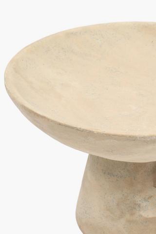 Footed Ceramic Decor Bowl, 23x33cm