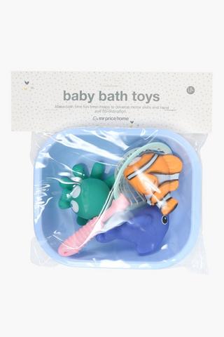 Baby Sea Creatures Bath Toys