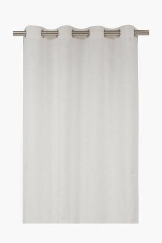Eyelet Sevilla Sheer Textured Curtain, 140x225cm