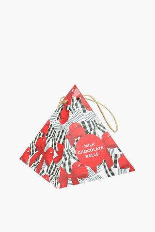 Festive Chocolate Balls Pyramid, 25g
