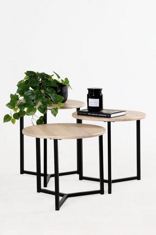 Nested Round Side Tables
