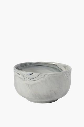 Marble Swirl Porcelain Bowl
