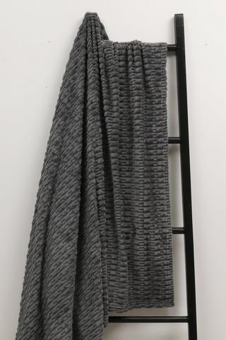 Carved Block Blanket, 150x200cm
