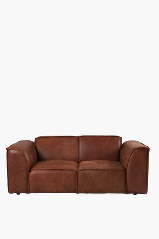 Lucca Leather 2 Seater Sofa