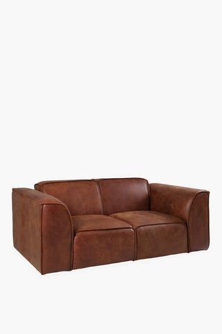 Lucca Leather 2 Seater Sofa