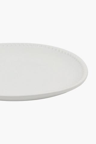 Lace Embossed Dinner Plate
