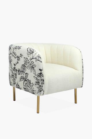 Panelled Kate Arm Chair